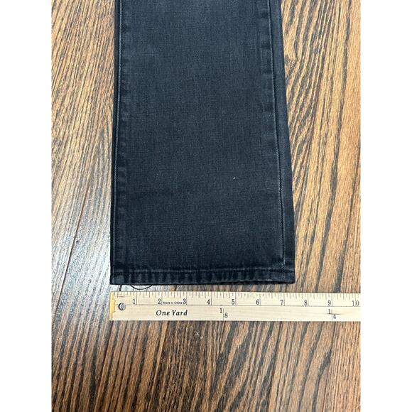 PISTOLA Eden Jeans Womens Size 26 Black Denim High Rise Mom Kick Straight NWT - Picture 3 of 9